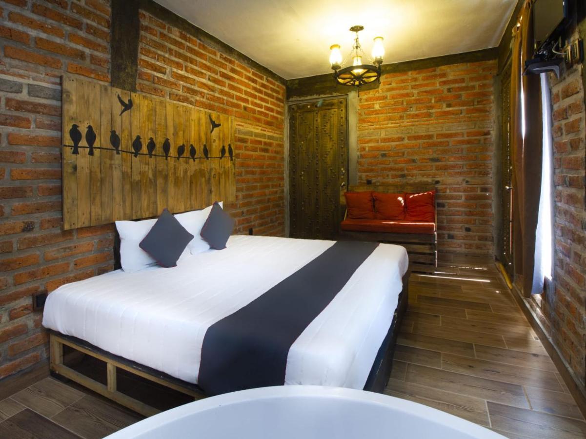 Hotel Cabanas Azul Tequilana Arandas Exterior foto